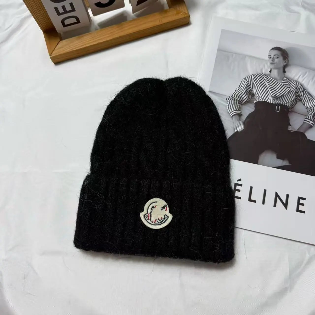 Moncler High Quality Twisted Knit Beanie Men Women Luxury Brand Cold Hat Internet Famous Hat