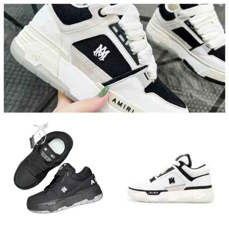 Amiri Ma-1 Sneakers - Amiri - Leather - Black/White