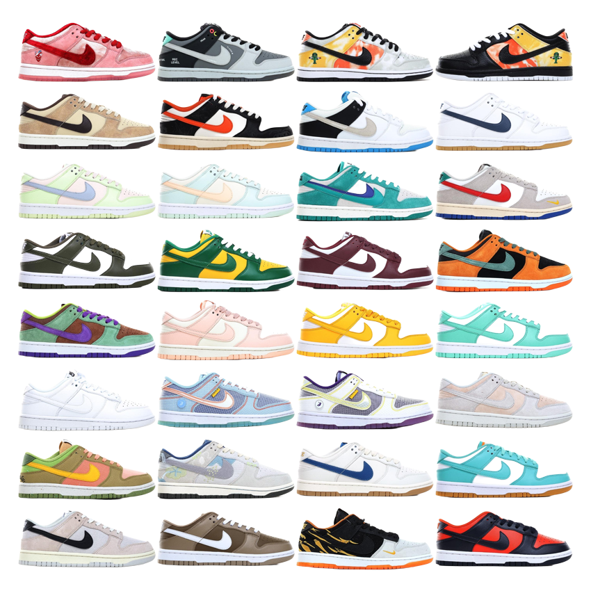 Nike Dunk Low sneakers collection
