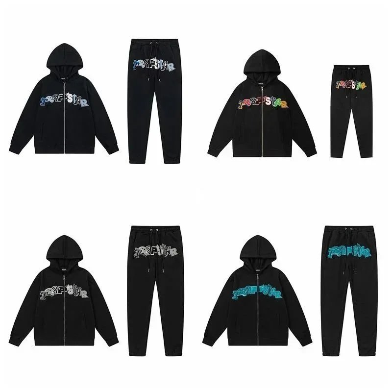 tracksuit men mens hoodie designer tracksuit women tracksuit designer mens hoodies letter towel embroidery tracksuits cotton casual unisex zip up hoodie si