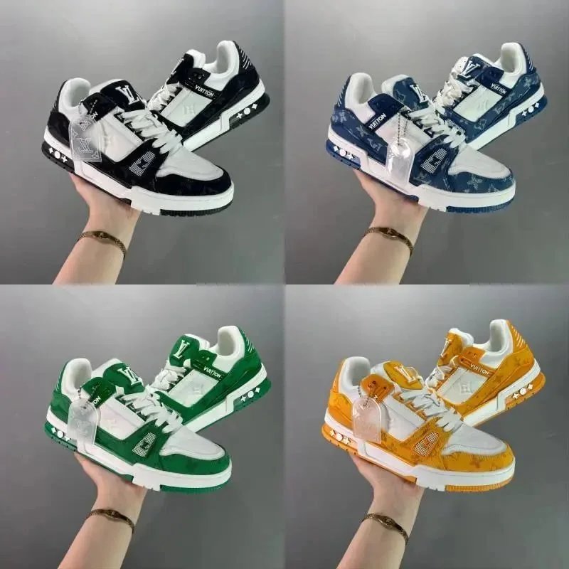 Lv New Traine latest colorway sneaker style sneakers