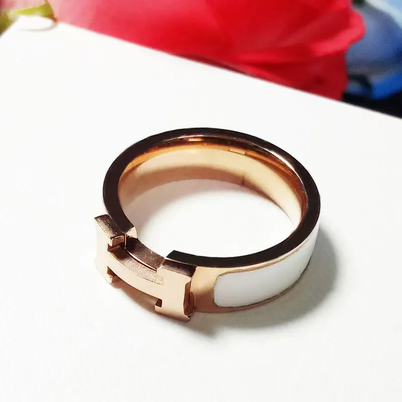 Enamel Fashion Send Valentine's Day Ring
