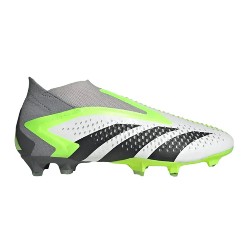 Adidas Predator Accuracy+ FG Cloud White Core Black Lucid Lemon Fashion sneakers