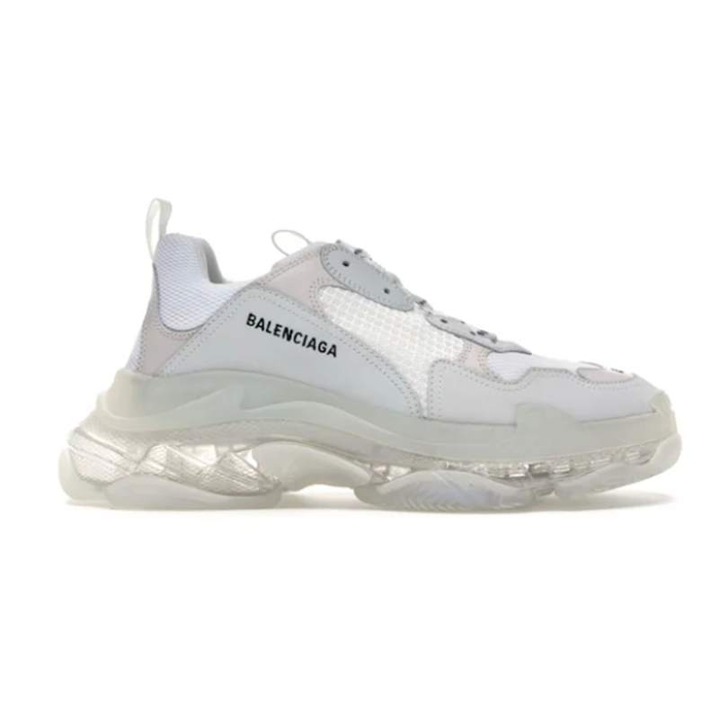 Balenciaga Triple S Clear Sole White Fashion sneakers
