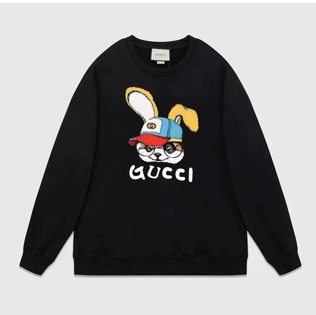 Gucci Oversized Bugs Bunny Cotton-Jersey Sweatshirt