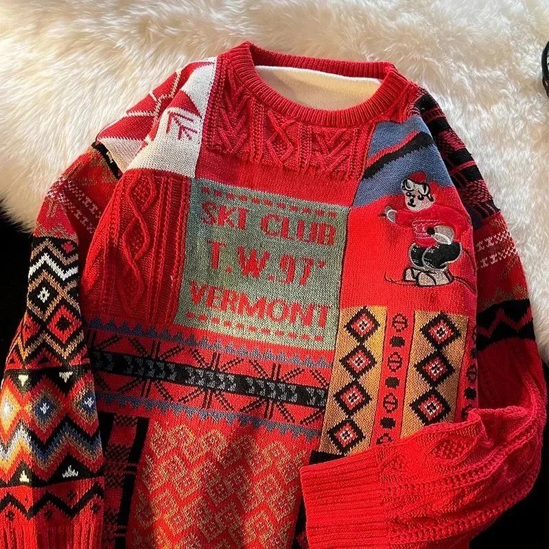Ski Club” Sweater