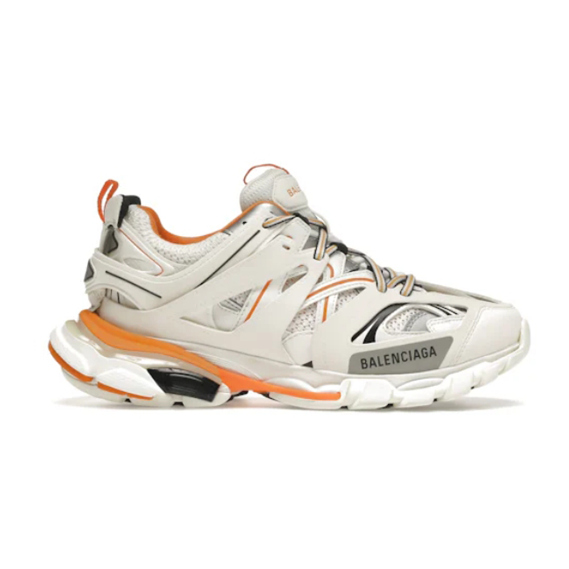 Balenciaga Track White Orange Fashion sneakers