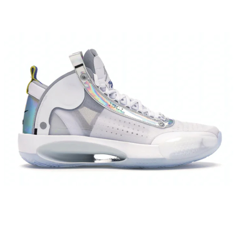 Nike Jordan Air Jordan XXXIV White Metallic Silver Casual sneakers
