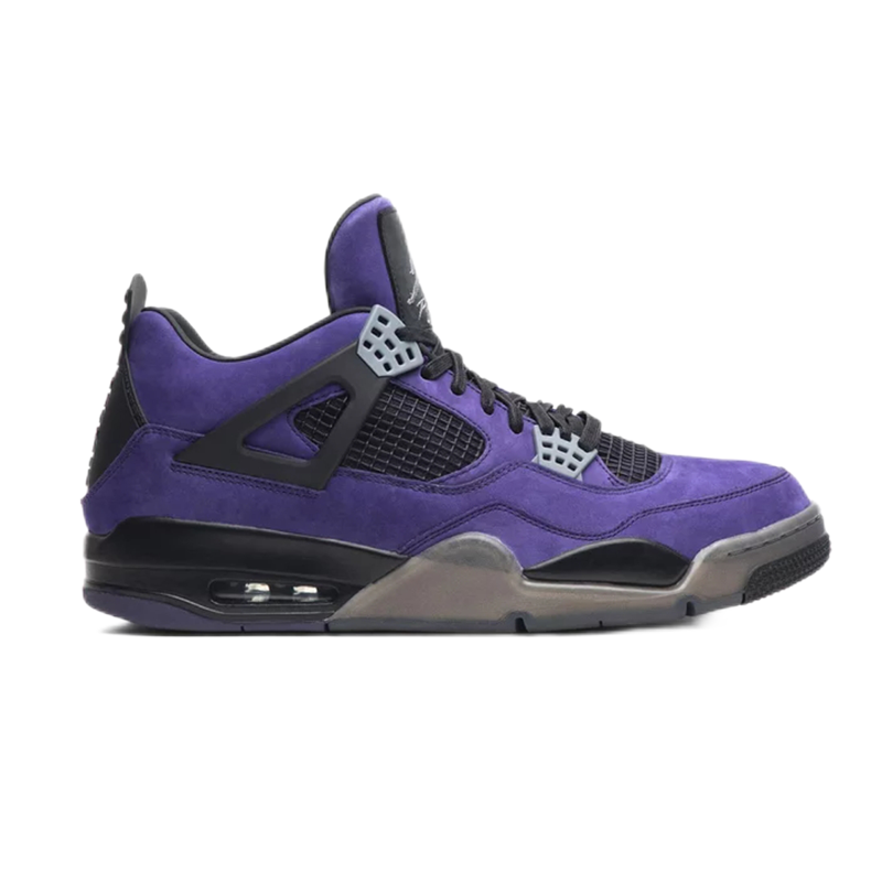 Nike Jordan Air Jordan Travis Scott x   4 Retro 'Purple Suede - Black Midsole' Fashion sneakers