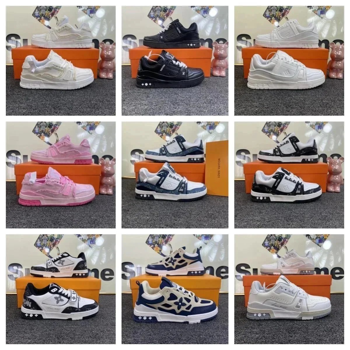Louis vuitton men shoes casual shoes