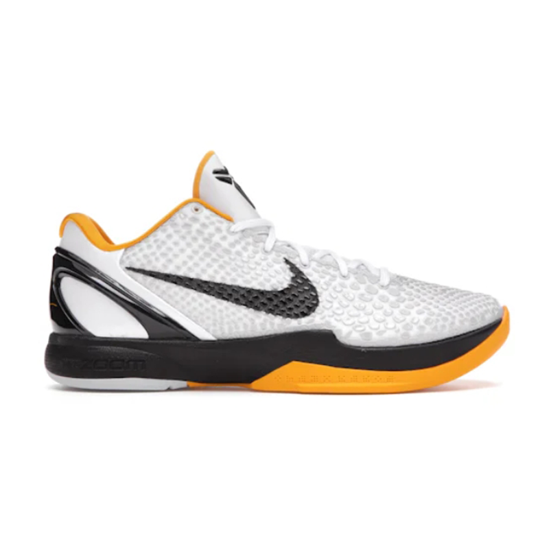 Nike Kobe 6 Protro Playoff Pack White Del Sol Fashion sneakers