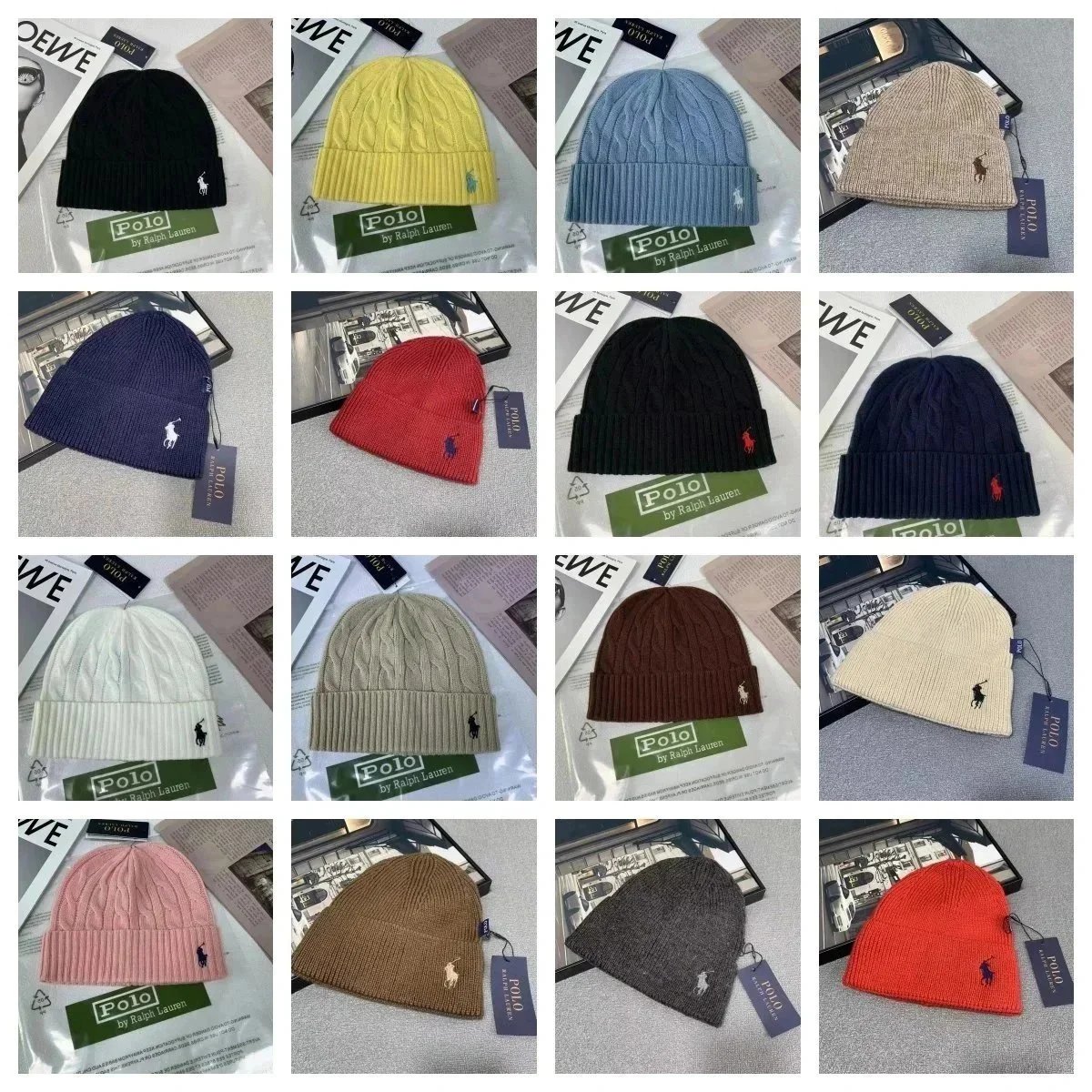 Couple Winter Knit Hat -0295