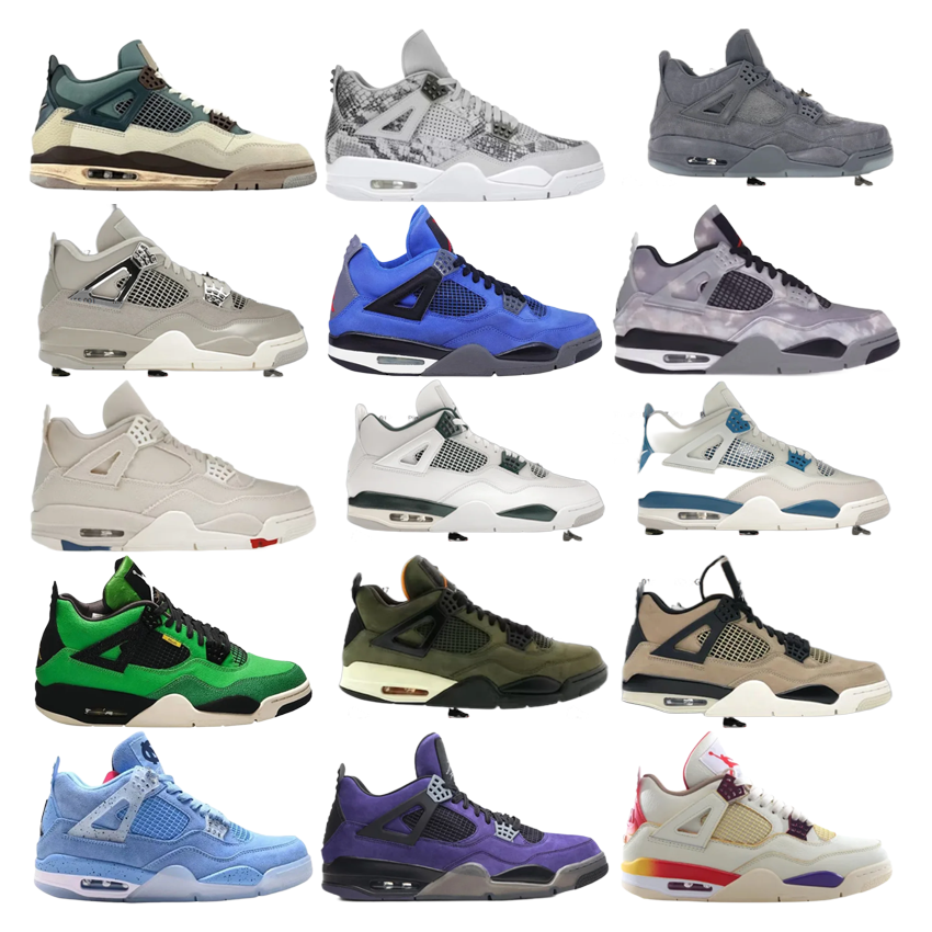 Nike Jordan Air Jordan 4 Retro collection