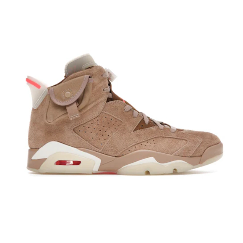 Nike Jordan Air Jordan 6 Retro Travis Scott British Khaki Fashion sneakers