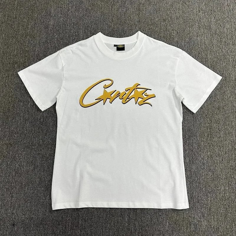 Designer T Shirt Corteizs American Street Hip Hop Letter Print Short Sleeve T-shirt Cortiez Brand Summer Loose Round Neck Half Sleeve T- 1683