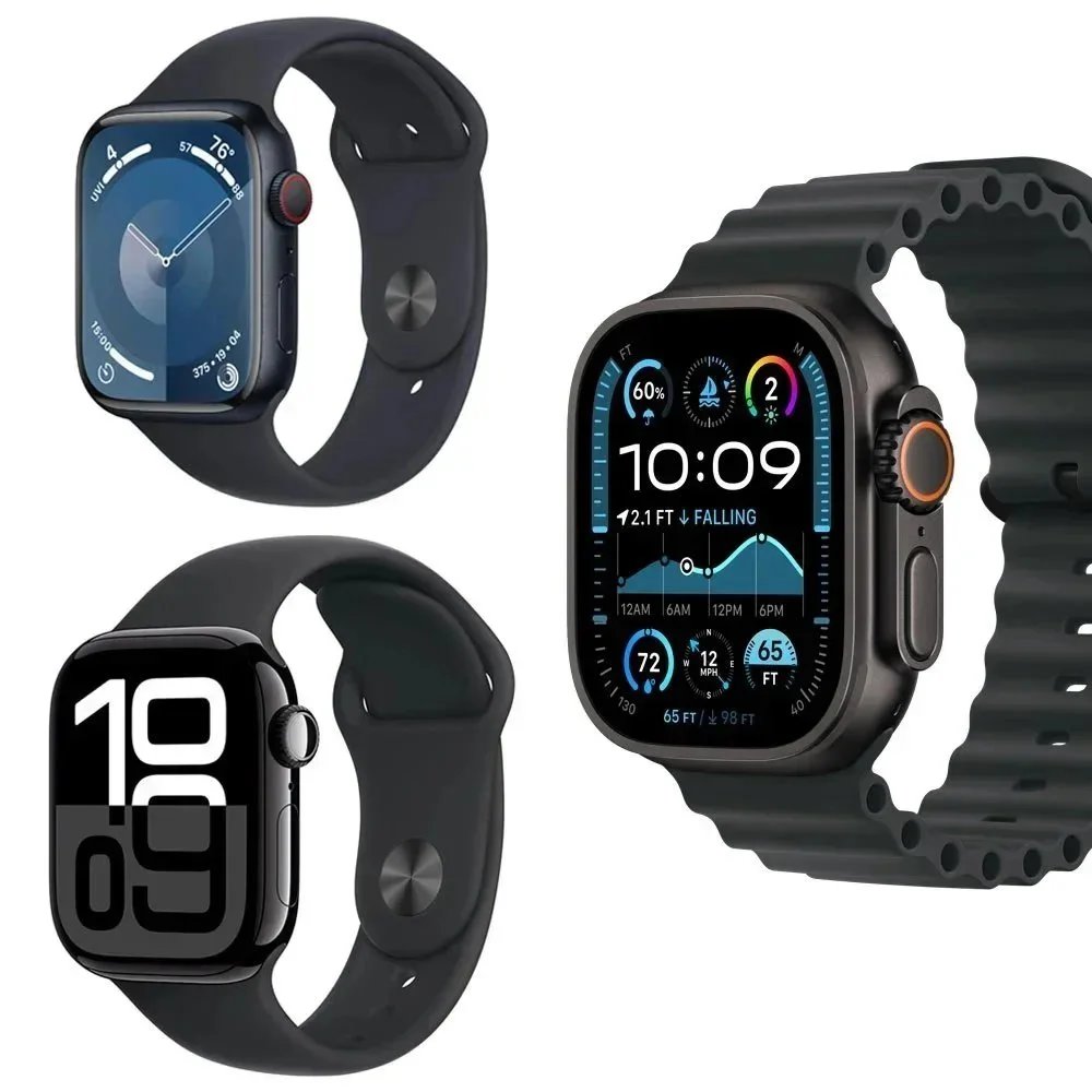 Wepro Sport Bands Compatible with Apple Watch Ultra 2/Ultra Band 49mm 46mm 45mm