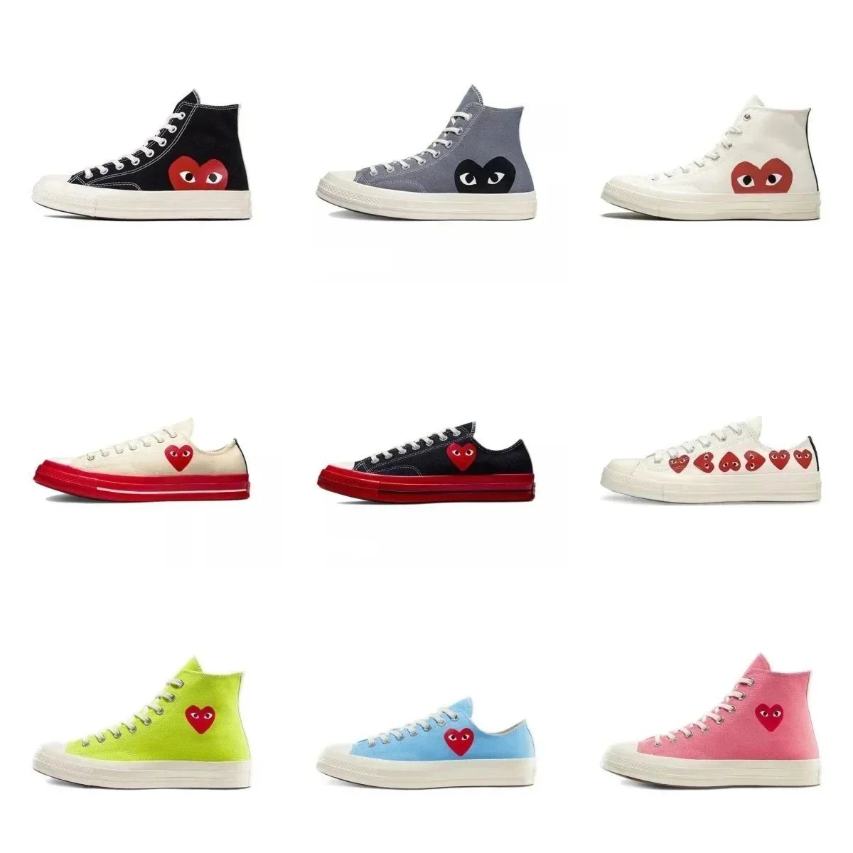 Converse x Chuck 70 OX Comme des Garcons CDG PLAY