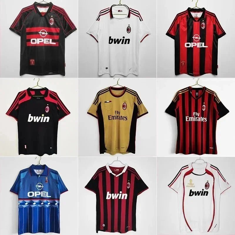 Classic Retro Player Fans Serie A 0607AC Inter Lazio Football Sportswear