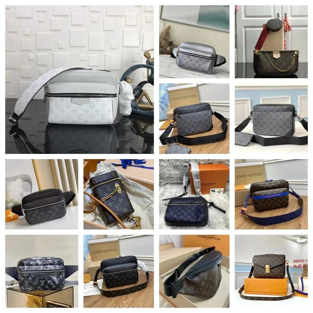 TS-1 2024 super fire retro messenger bag