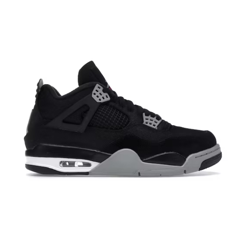 Nike Jordan Air Jordan 4 Retro Black Canvas