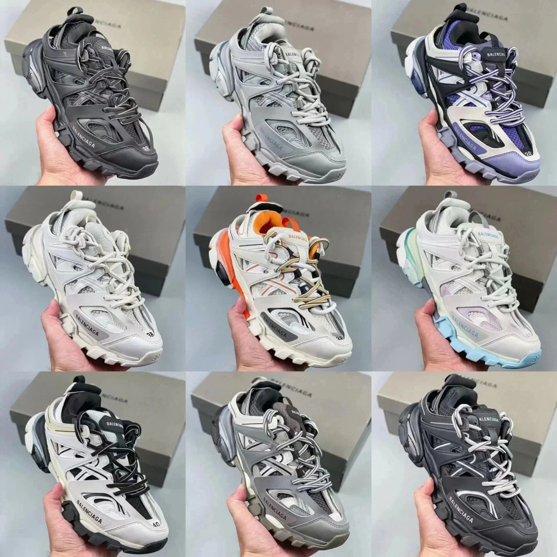 Balenciaga Track Sneaker Track Shoes Style Sneakers