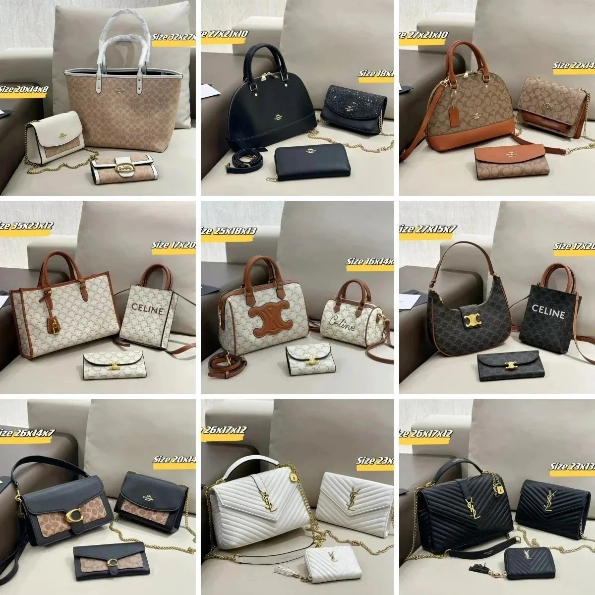 Fashion trend all-match combination bag collection -0680