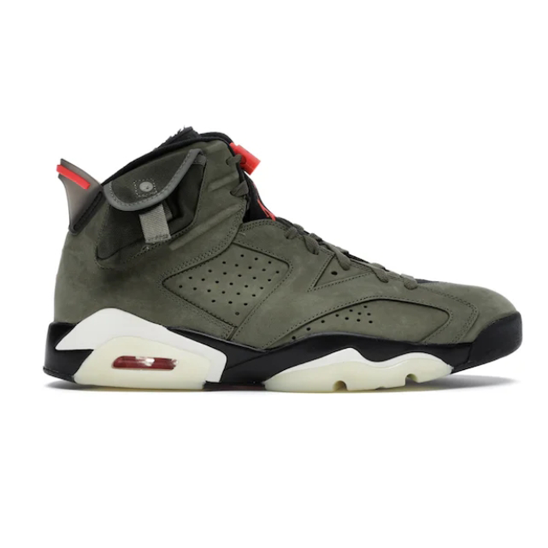 Nike Jordan Air Jordan6 Retro Travis Scott Fashion sneakers