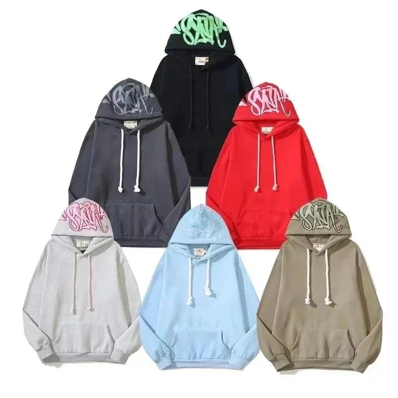 Sweatshirts Streetwear Y2K Mens Fashion Hip Hop Oversized Hoodie Sweatpants Set - Euro American Casual Couple Suit