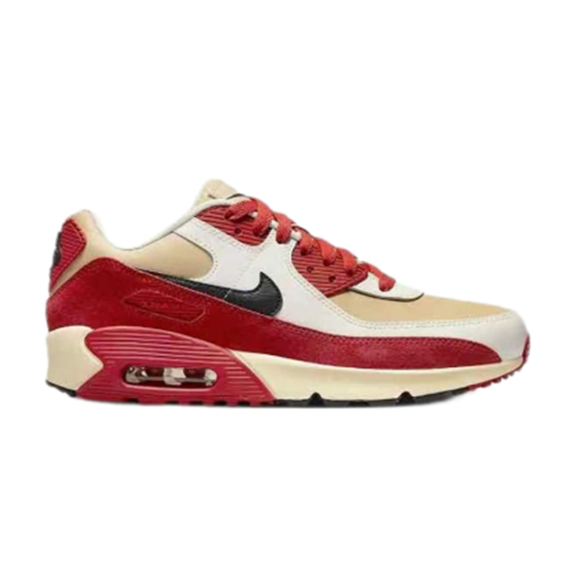 Nike Air Max 90 Leather Sesame Red Clay