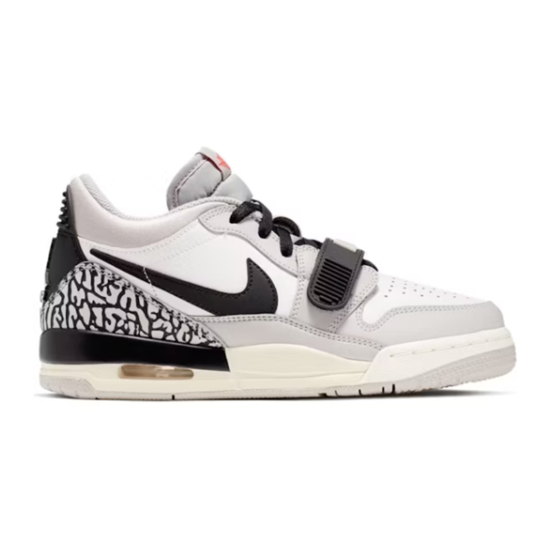 Air Jordan Legacy 312 Low Tech Grey Fire Red Black