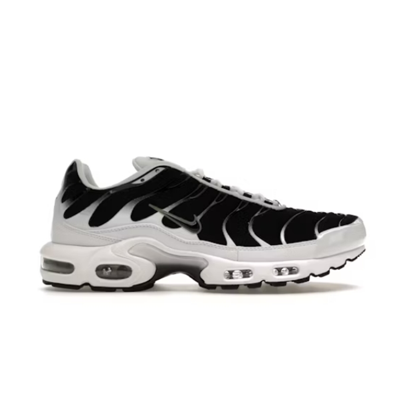 Nike Air Max Plus White Black Metallic Pewter