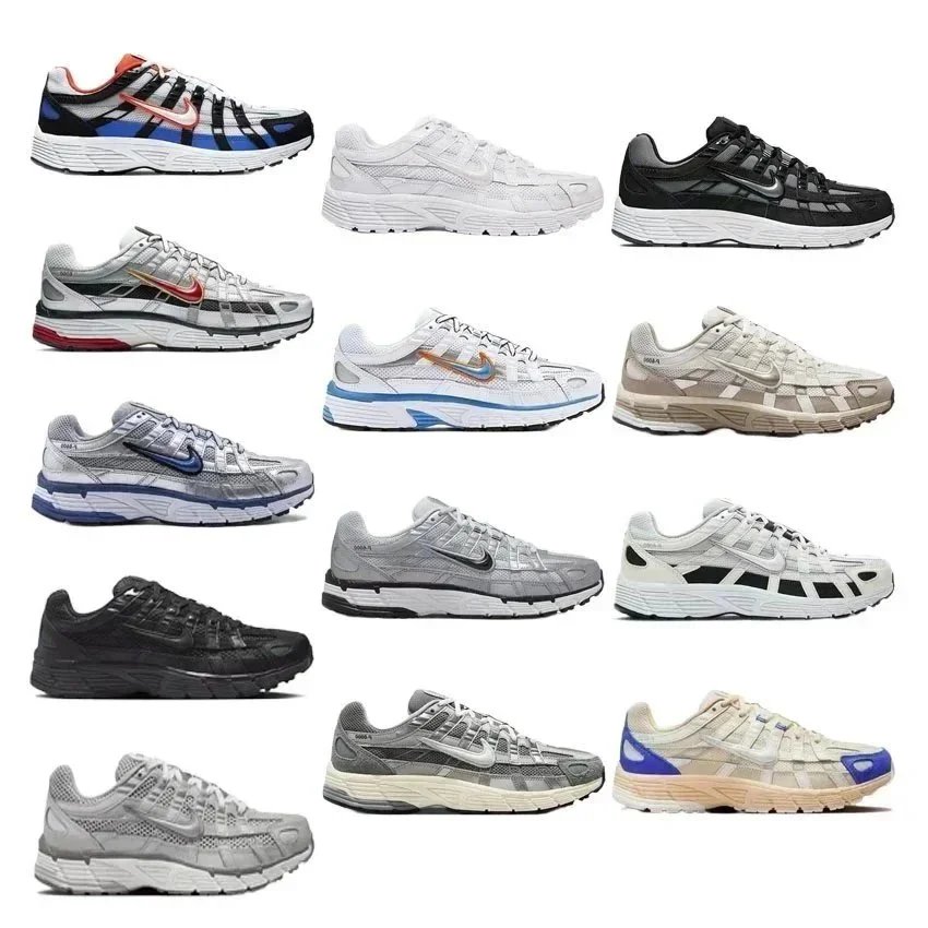 Nike P-6000  Silver Casual sneakers