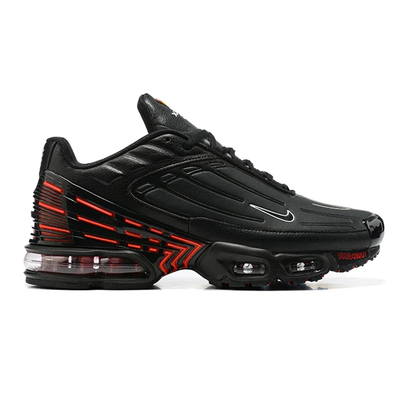 Nike Air Max plus 3 Tn leather Black - Red