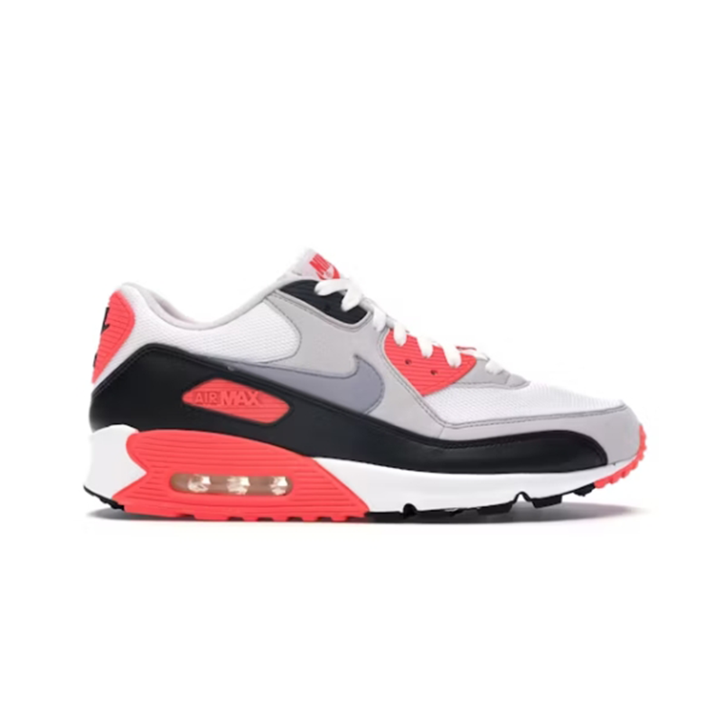 NIKE AIR MAX 90 QS (GS) INFRARED / WHITE / BLACK-COOL GREY
