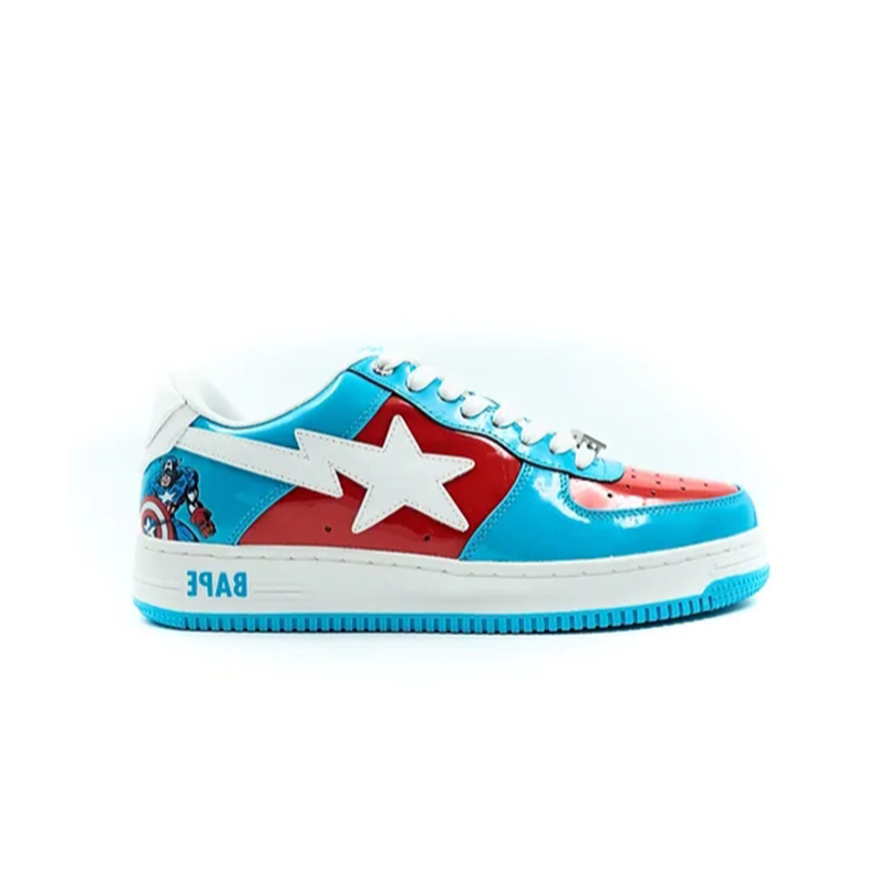 BAPE Marvel X Bapesta Captain America