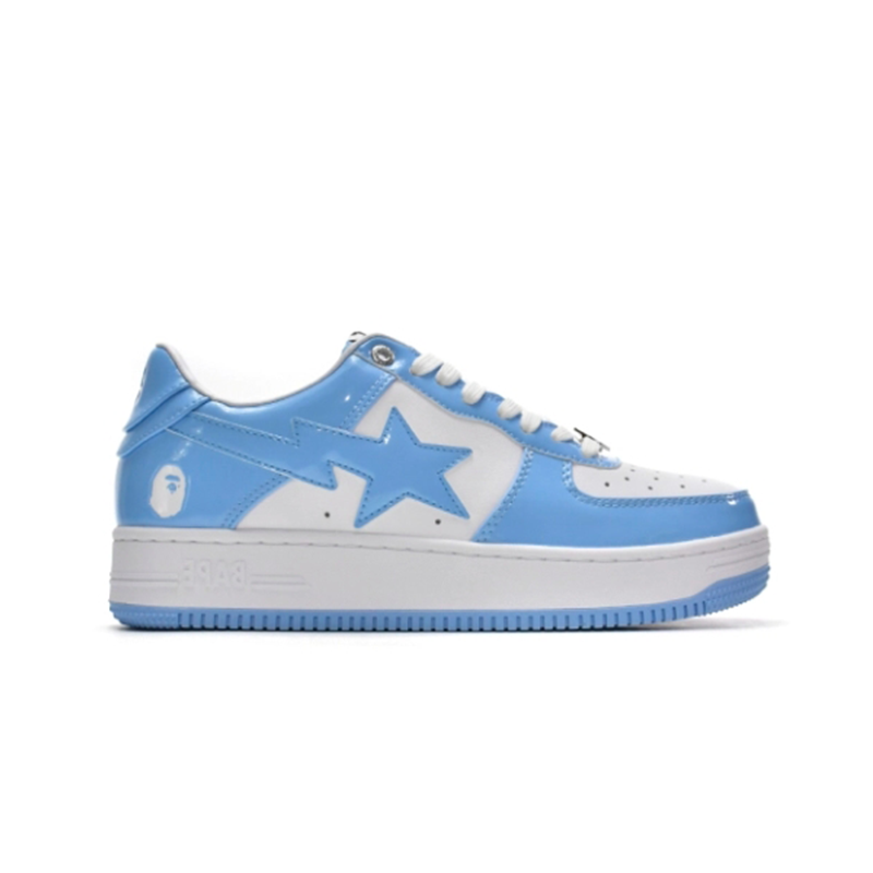 A Bathing Ape BapeSta Low Blue