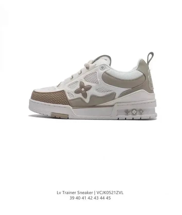 LOUIS VUITTON Louis Vuitton LV Skate Sneaker Red White