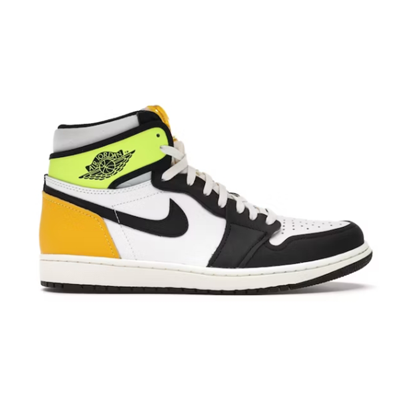 Nike Jordan Air Jordan 1 Retro High White Black Volt University Gold