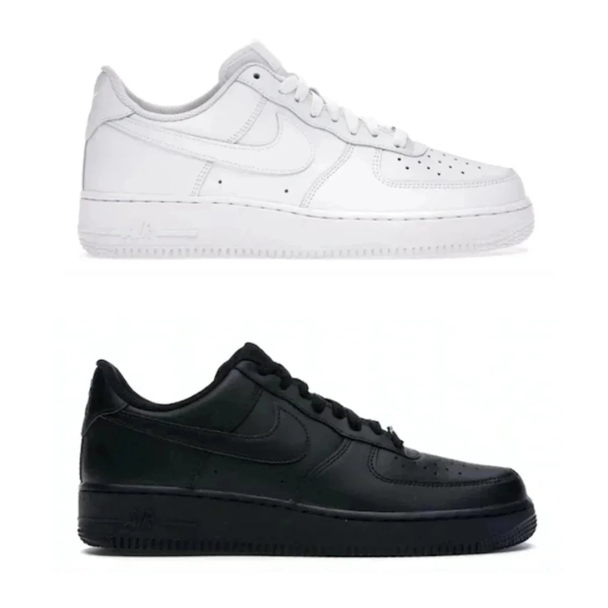 Nike Air Force 1 Black Trainers for Women
