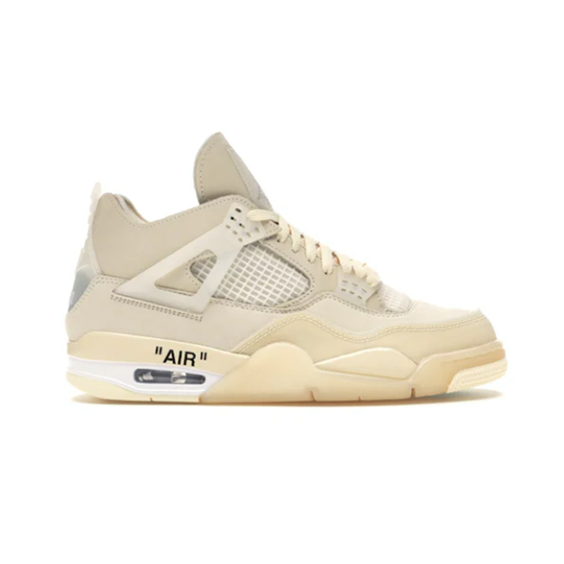 Nike Jordan Air Jordan 4 Retro SP x Off-White Mid Sail Fashion sneakers
