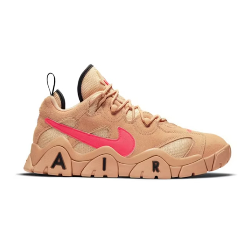 Nike Air Barrage Low Vachetta Tan Laser Crimson White Onyx