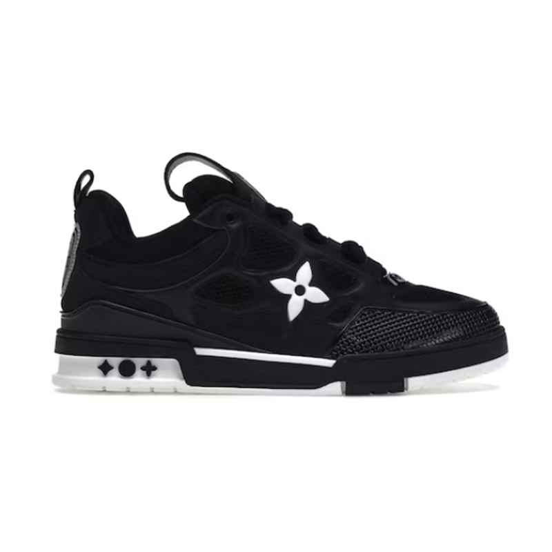 LV Skate Sneaker Black White