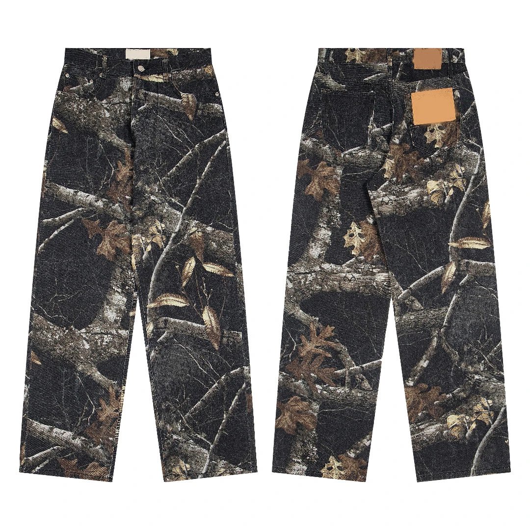 FW23 BIG OL' JEAN REALTREE EDGE Branch Full Print Loose Fit Jeans Unisex
