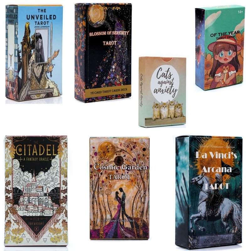 Tarot Cards English Tarot Cards Oracle Cards Tabletop Game Cards Oracle 2025
