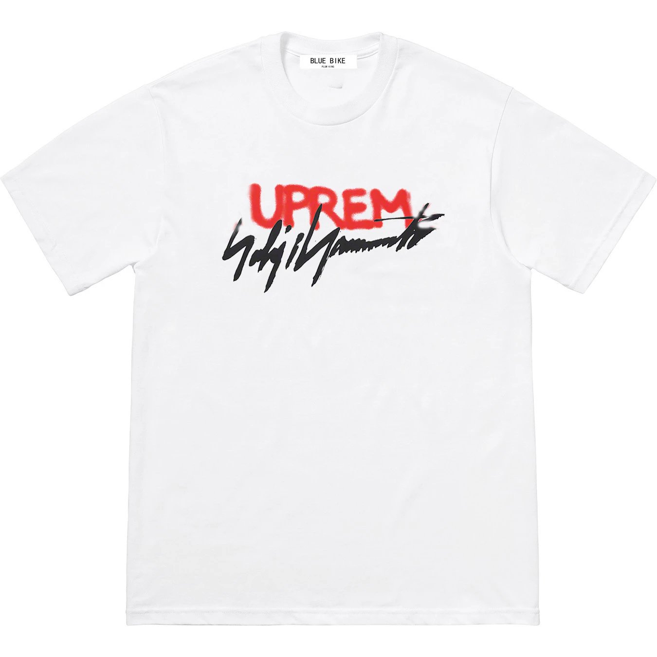 2023 Yohji Yamamoto Signature Letter Yamomoto Collaboration Short Sleeve T-shirt Unisex Couples
