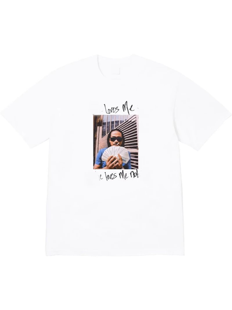 25SS MAX B TEE New York Legend Rapper Character Photo Short Sleeve T-shirt Unisex Pure Cotton
