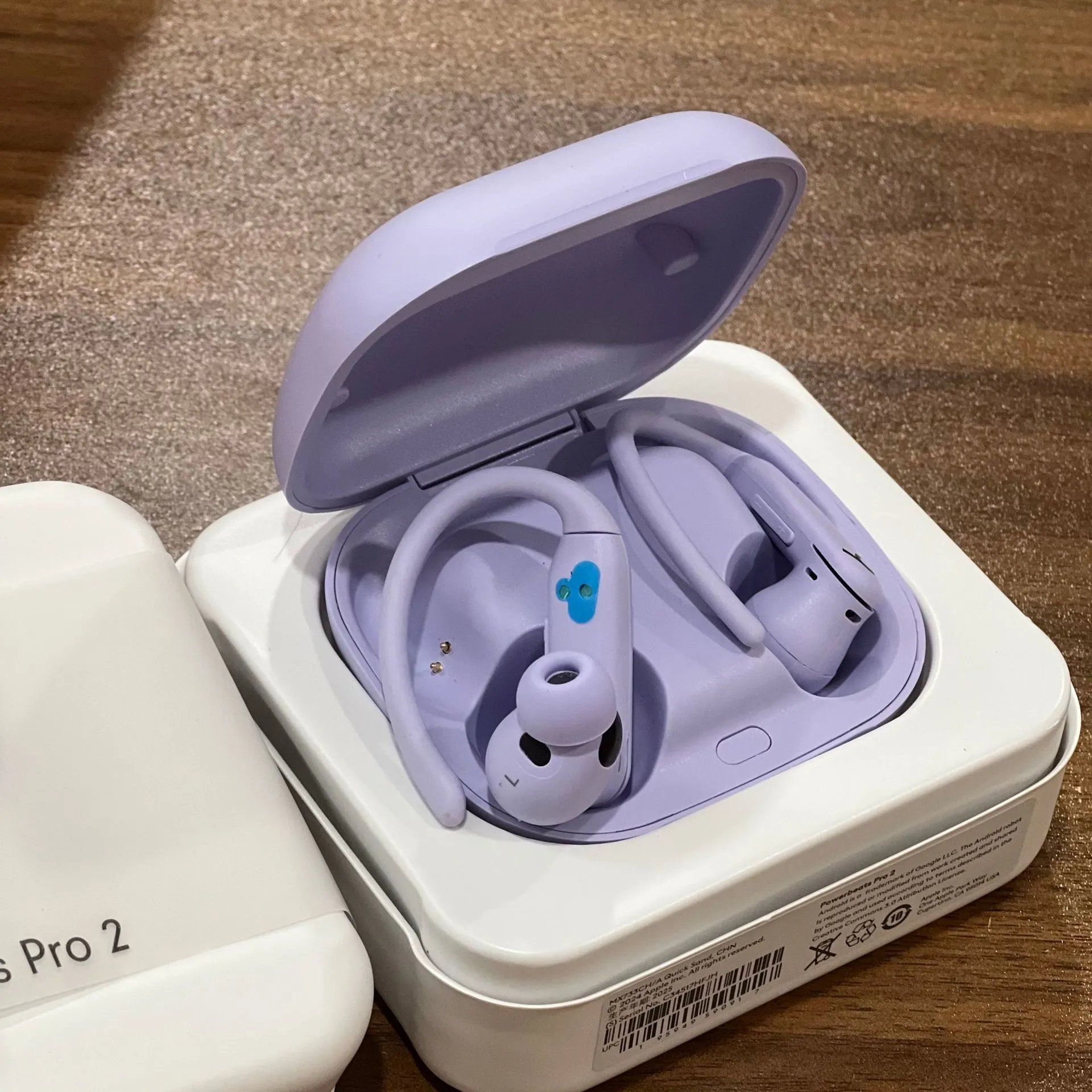 New Power Pro2 Wireless Bluetooth Earphones Earhook Style with B Logo Pop-up Window Sports Earphones