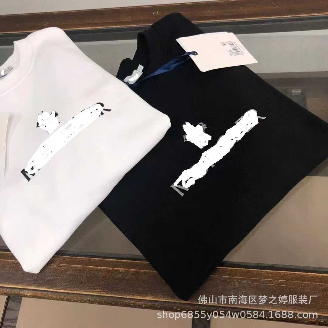 Season Moncler new style crewneck long sleeve sweatshirt letter men's and women's unisex casual versatile