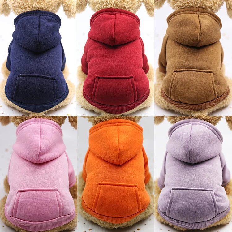 Autumn Winter Cat Two-Legged Hoodie Pocket Dog Clothing Sporty Dog Cat Pet Clothing Supplies Apparel