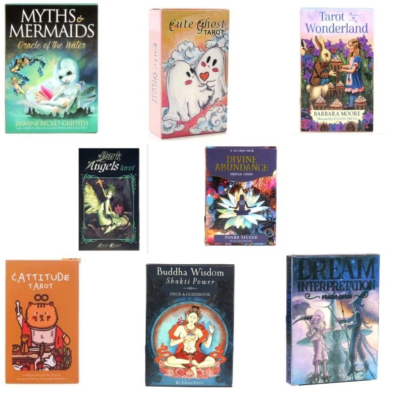 Oracle Cards Party Game Cards English Version Tarot Cards Tabletop Game Cards